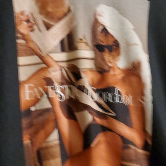 SHEIN sweatshirt  Fantastic Gorgeous  cat face  science times - Picture 2 of 5